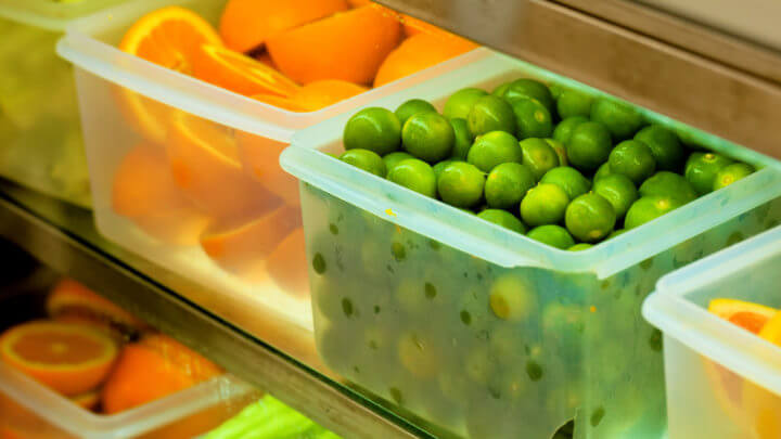 Cómo almacenar tus frutas y verduras