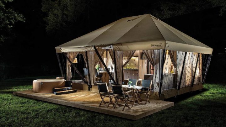 ¿Qué es el glamping?
