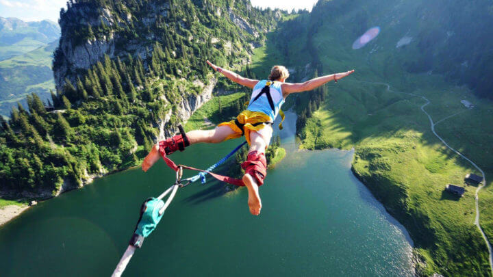 Mejores países para practicar bungee jumping