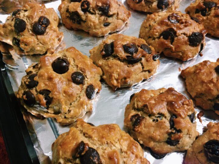 Galletas de batata y coco con menos de 100 calorías
