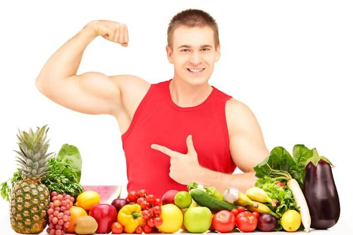 Obtener masa muscular con dieta vegetariana