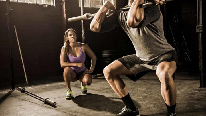 No debes sentir dolor al entrenar