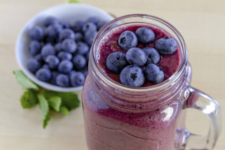 Receta de smoothie con albahaca