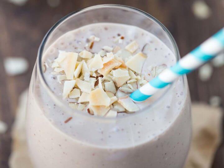 Recetas de smoothie con coco