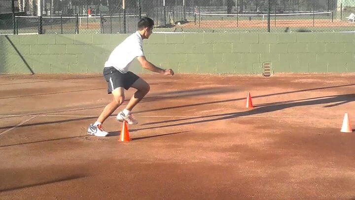 Entrenamiento de aceleración para tenistas