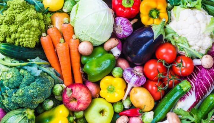 Las verduras son alimentos bajos en calorías 