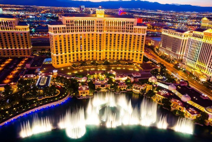 El hotel Bellagio de Las Vegas