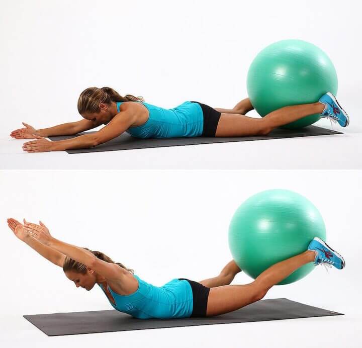 Ejercicio de isquiotibiales para tener glúteos en forma