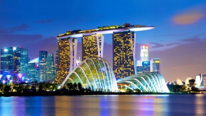 Marina Bay Sands, en Singapur