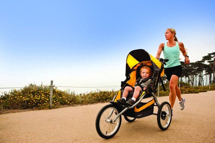 Carritos seguros para practicar running con tu hijo