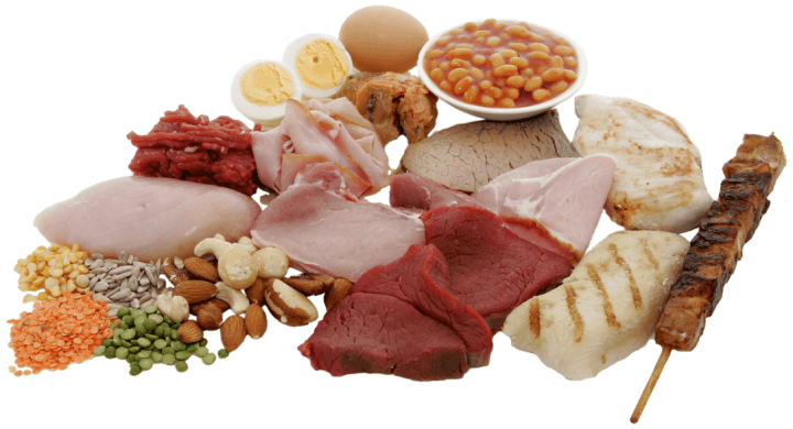 Lista de proteínas más saludables