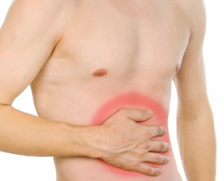 Evitar la hinchazón de los abdominales