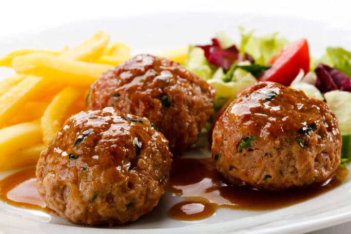 Receta de albóndigas de carne de cerdo