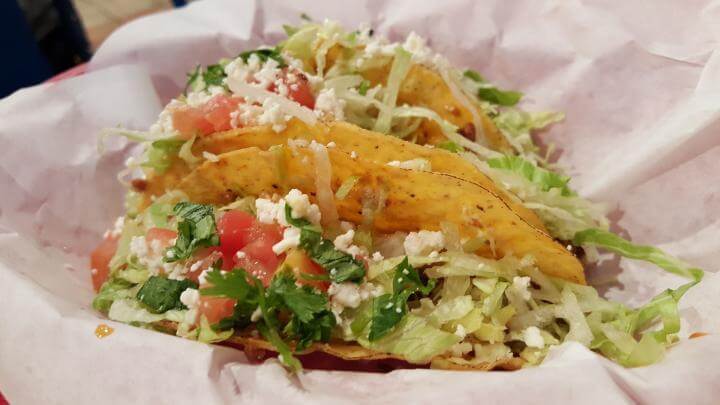 Tacos vegetarianos para hacer al horno