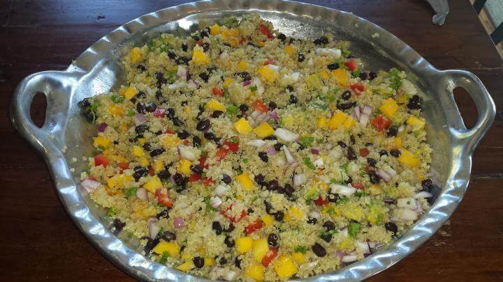 Receta innovadora de ensalada de quinoa