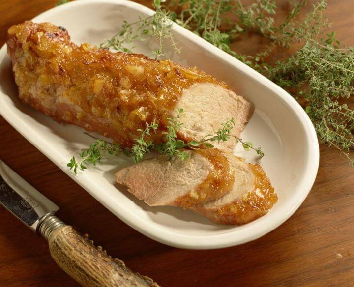 Receta de lomo de cerdo a la naranja