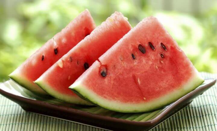 La sandía es una fruta con bajos niveles de azúcar
