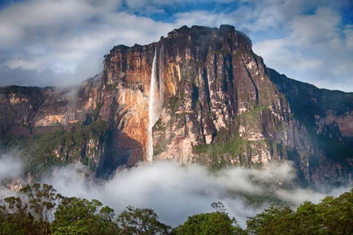 La catarata más alta del mundo