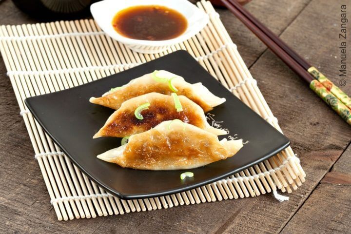 Receta de dumplings japoneses