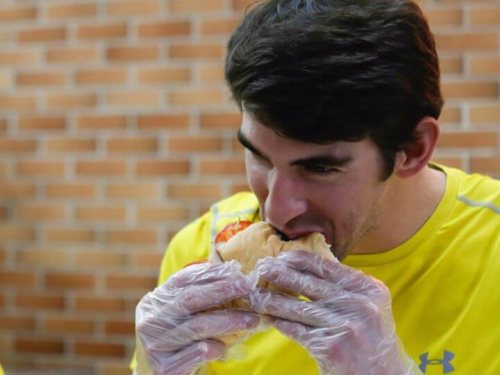 Almuerzos preferidos de los atletas famosos