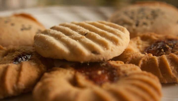 Recetas saludables de galletas caseras