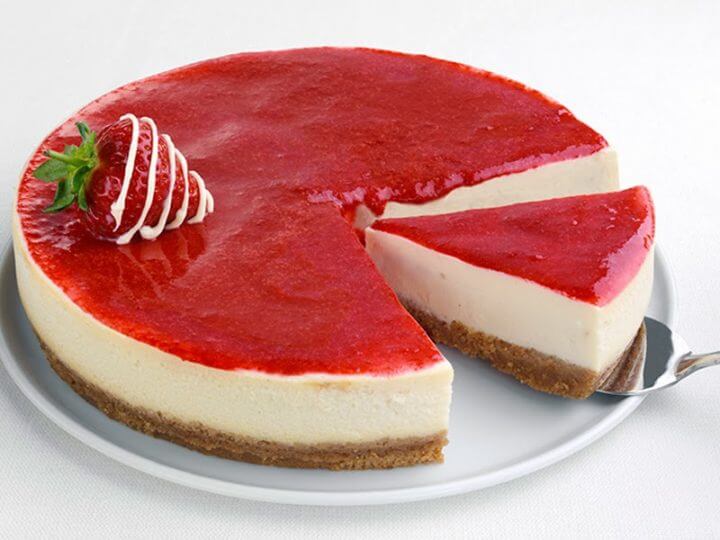 Receta de tarta de queso con proteína 