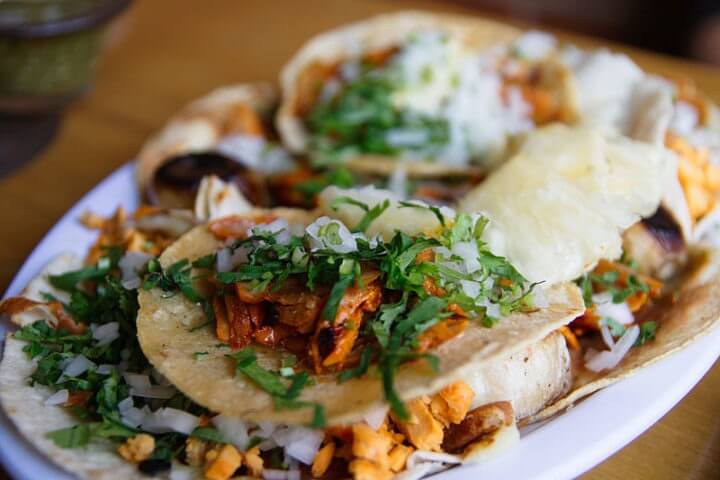 Los tacos son un desayuno saludable para runners