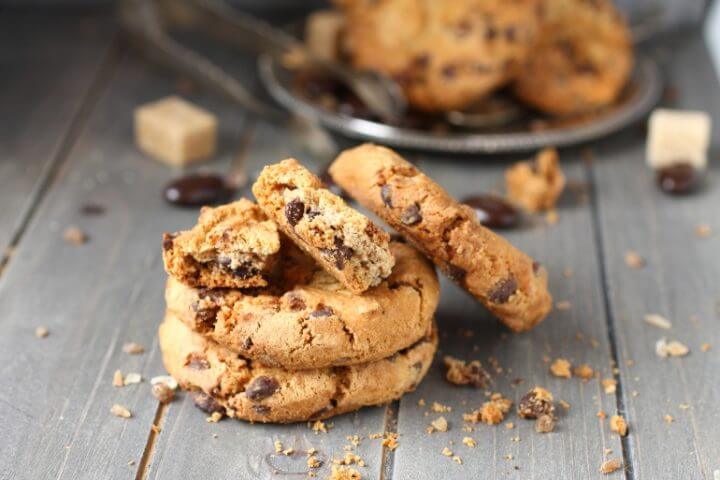 Galletas saludables hechas con garbanzos
