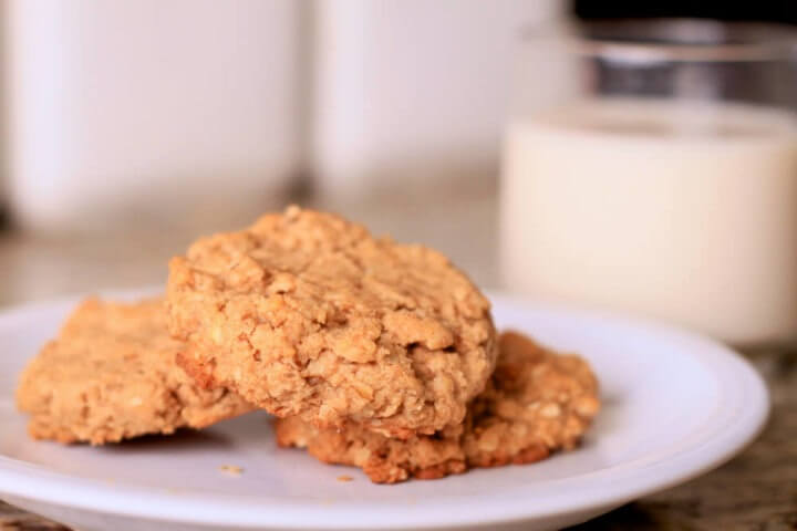 Galletas saludables para comer en la noche