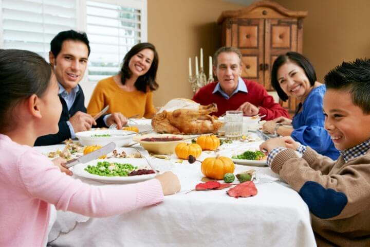 Cómo tener celebraciones familiares en paz