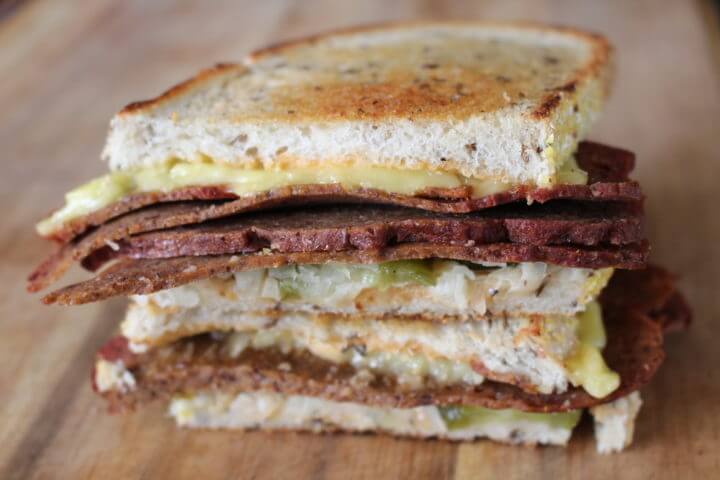 Sándwich de seitán