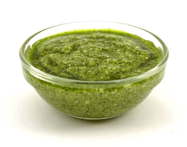 Receta de pesto vegano saludable