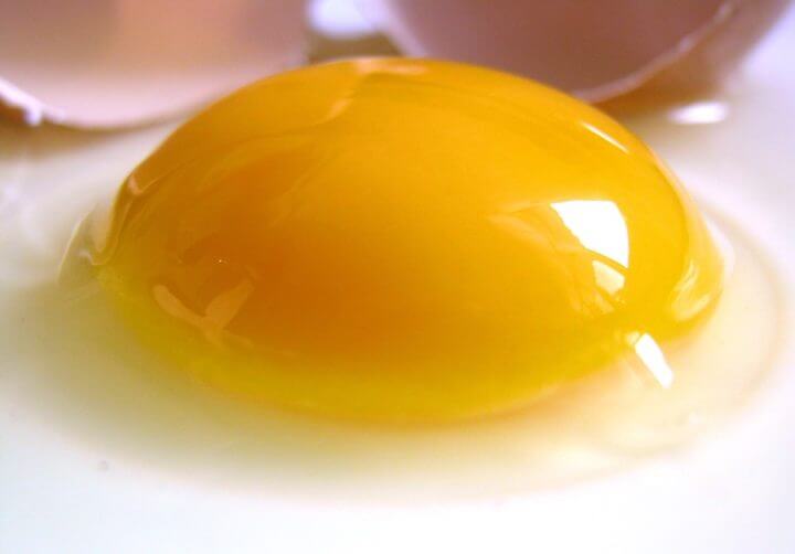 Importancia del color de la yema de huevo