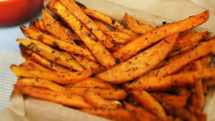 Receta básica de las patatas dulces