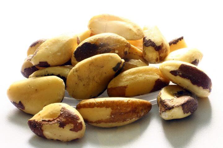 La nueces de Brasil son una gran fuente de selenio