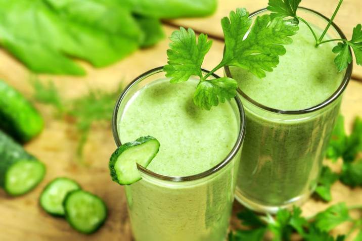 ¿En qué consisten los batidos verdes?