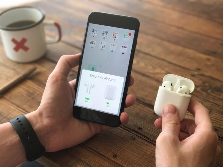 Los airpods 2 cambian fácilmente entre dispositivos