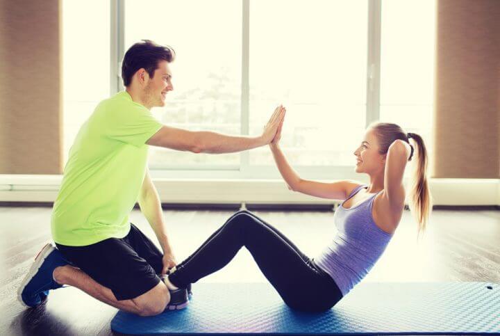Ventajas de entrenar con un compañero