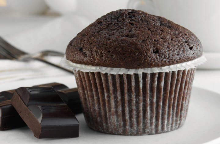 Cómo hacer muffins de chocolate saludables