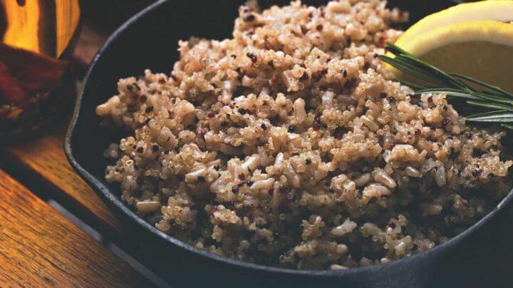 La quinoa es una alternativa saludable al arroz