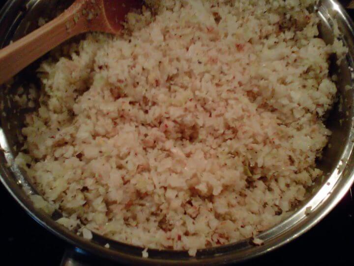 El arroz de repollo es rico en vitamina K