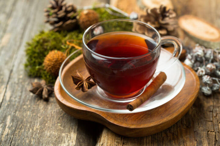 Taza de té de canela para adelgazar