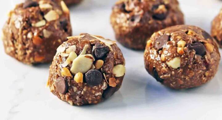 Recetas caseras de trufas energéticas