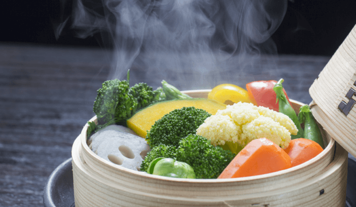 Ventajas de cocinar al vapor