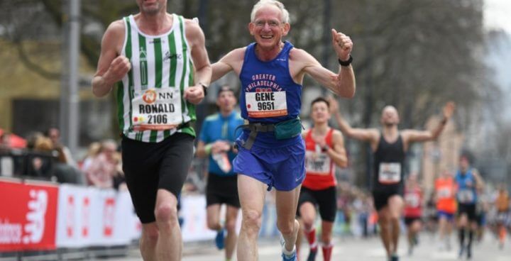 Los promedios de llegada en una maratón según la edad