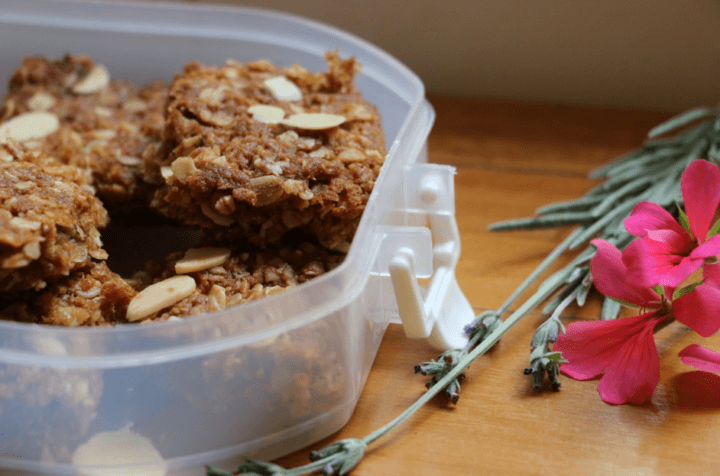Galletas hechas de avena para consumir regularmente