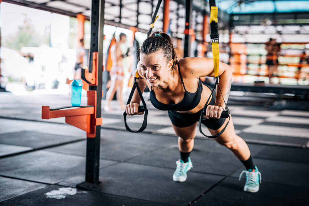8 ejercicios con TRX fáciles de hacer