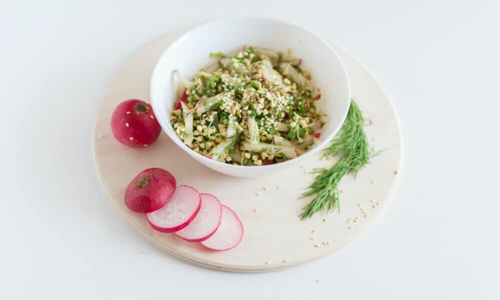 ensalada de trigo sarraceno