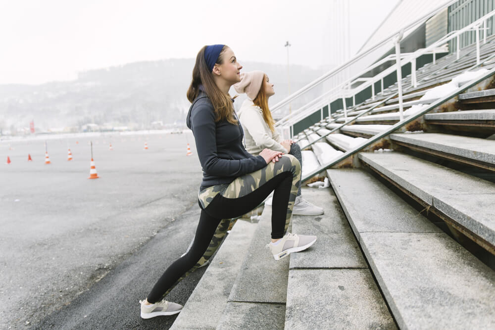 estocadas en escaleras