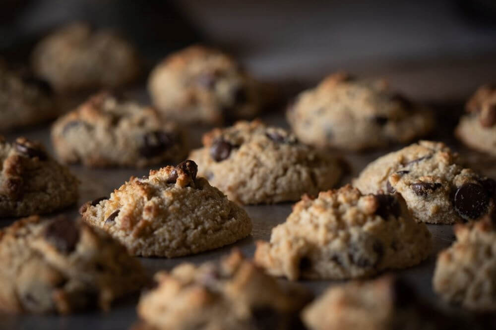 receta galleta chocolate avena